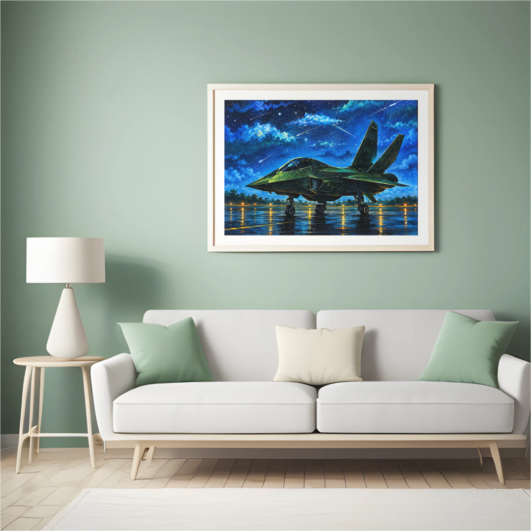 Fighter Jet — Original Artwork by Shweta Pandit