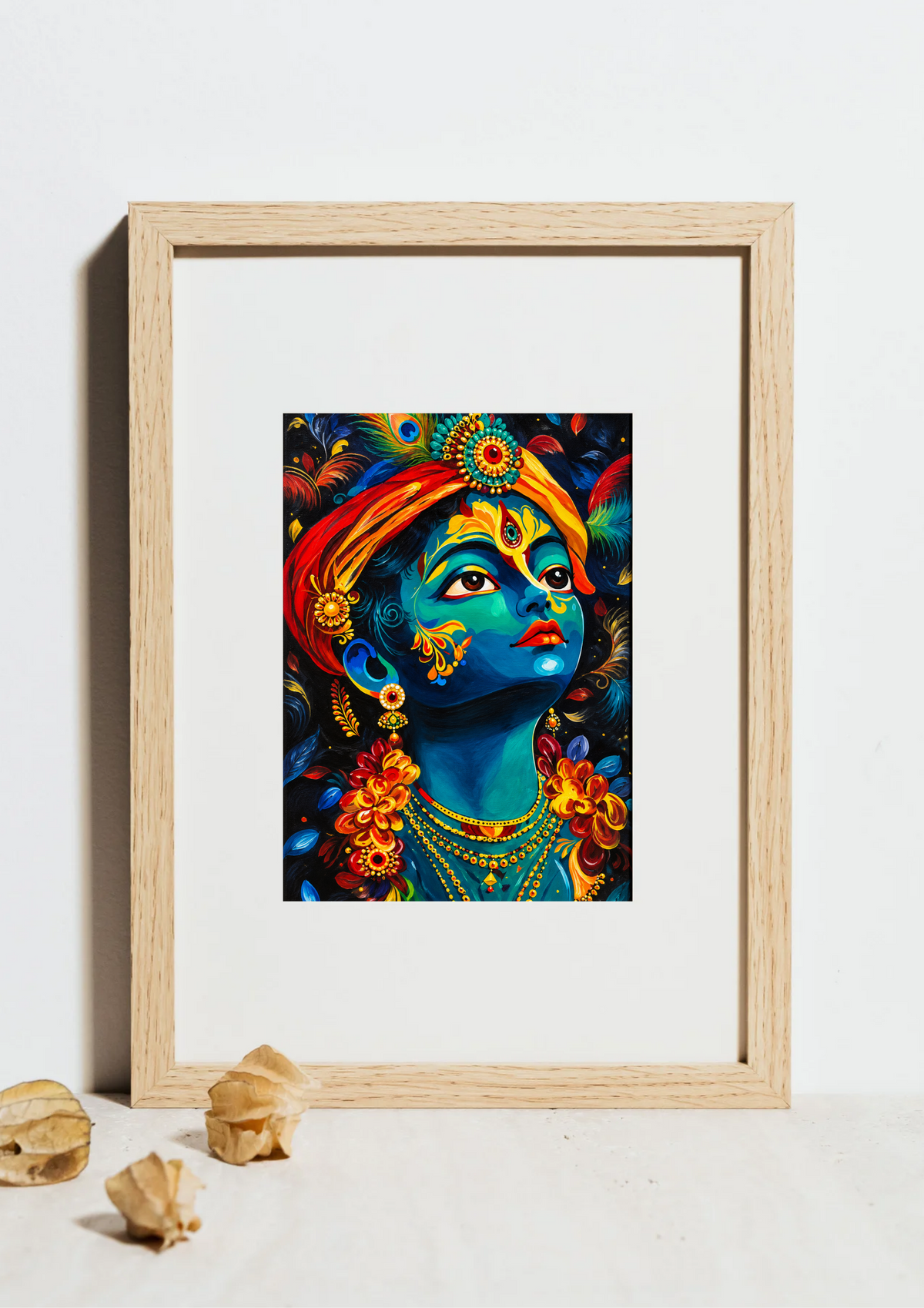 Krishna — Original Impressionist Artwork by Shweta Pandit
